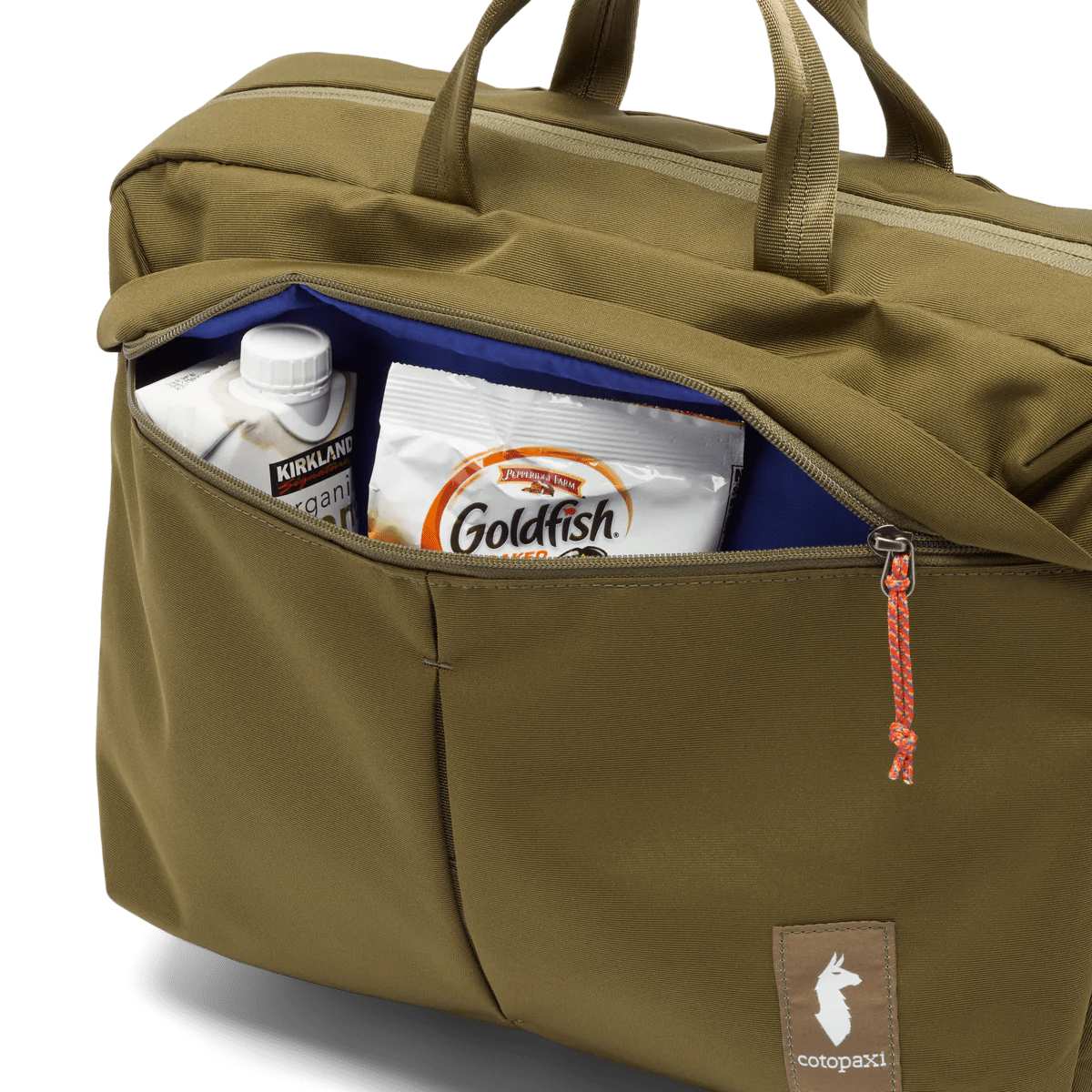 Cotopaxi Mente 15L Messenger Bag - Waterproof & Durable Everyday Carry Bag for Work, Travel & Outdoor Adventures - Live Oak Color