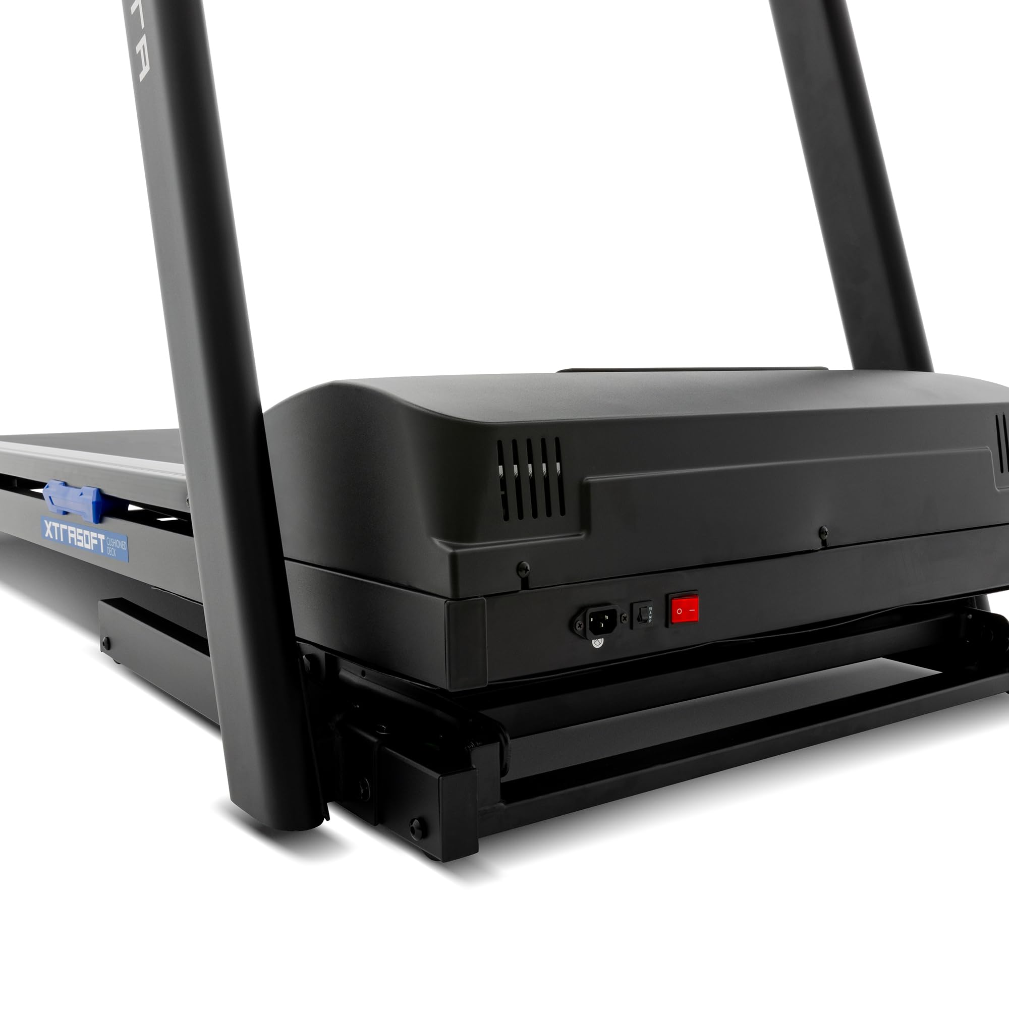 XTERRA Fitness Sport Series Premium Folding Smart Treadmill with Handlebar Speed & Incline Controls - Large XTRASoft Cushioned Running Deck - FTMS Bluetooth & XTERRA+ App Compatible - Perfect for Home Gym, Cardio Workouts & Indoor Running Training