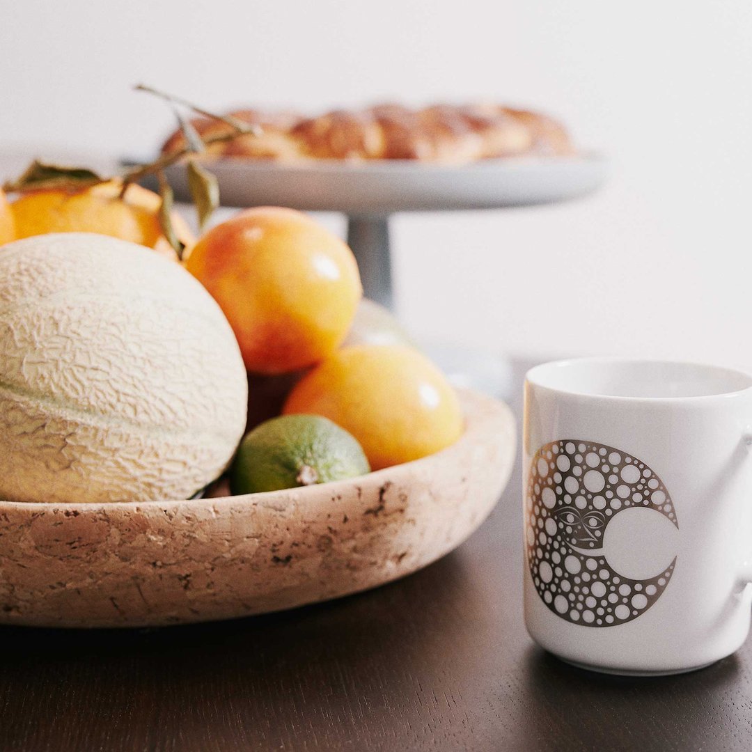 Vitra Jasper Morrison Cork Bowl - Eco-Friendly Kitchen & Dining Accessory for Serving, Storage & Decor