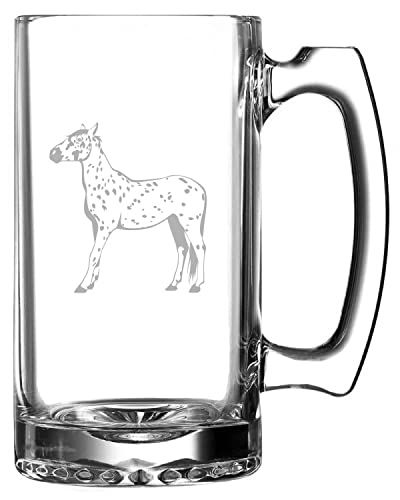 Appaloosa Horse Beer Mug 25oz - Bar & Home Decor