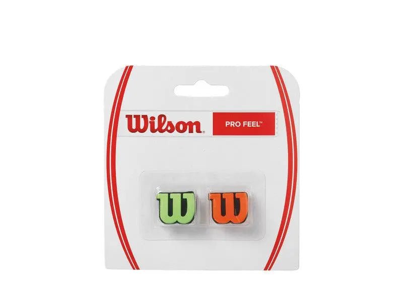 Wilson Pro Feel Vibration Dampener - Tennis Racket Shock Absorber for Better Control & Comfort | Perfect for Competitive Play & Training Sessions