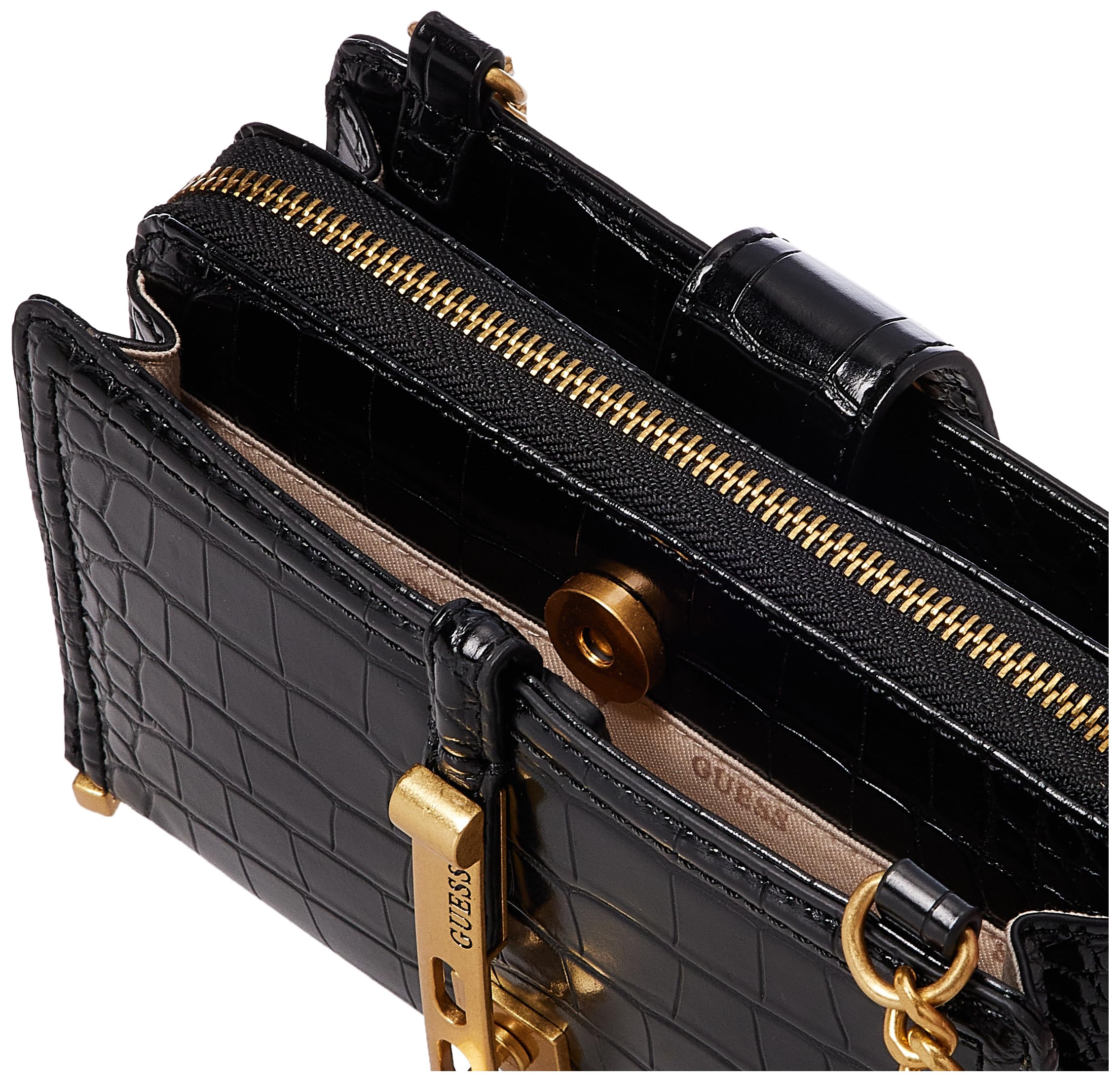 GUESS Women's James Mini Girlfriend Crossbody Bag - Stylish & Compact Purse for Everyday Use, Date Night & Travel Accessories