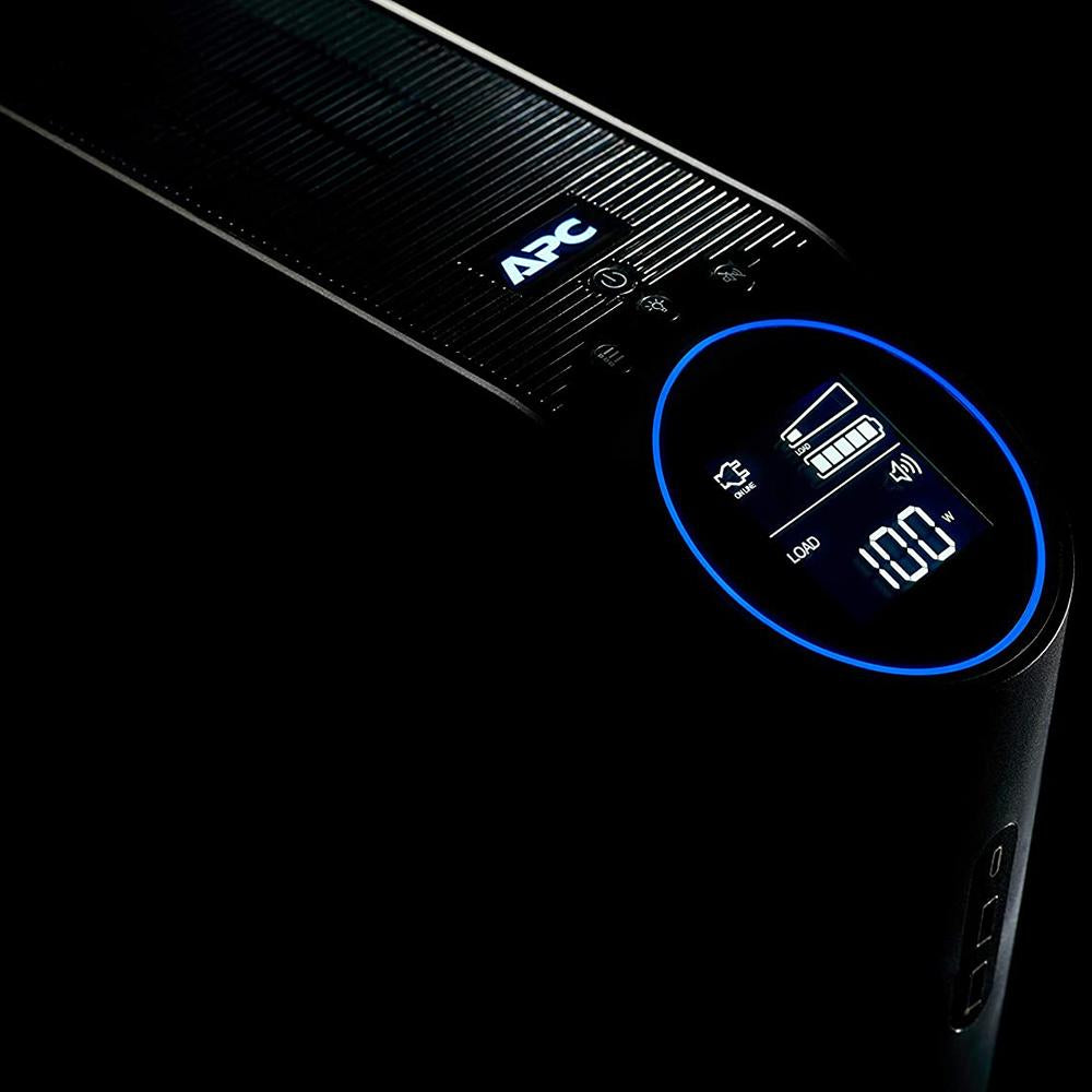 APC Back-UPS Pro 1500VA Gaming UPS Battery Backup - BGM1500B Black | Power Protection for Gaming PCs, Workstations & Home Electronics