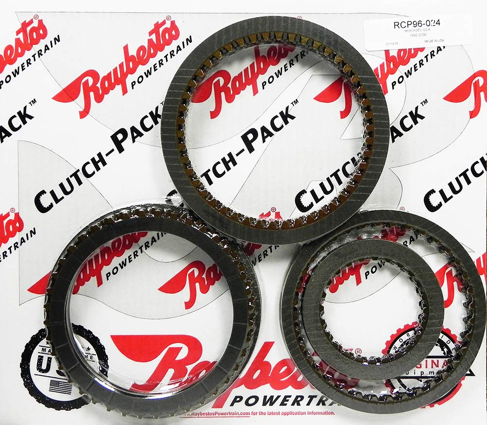 Raybestos 722.6 Friction Module with Large ID K2 Friction - Compatible with 4 Gear Rear Planet (1996-2001) | Automatic Transmission Repair & Performance Upgrade