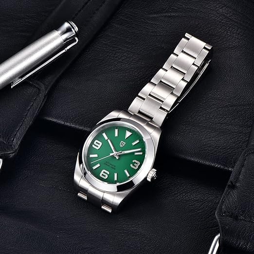 Pagani Design Men's Automatic Diver Watch - 40MM Stainless Steel Waterproof Wristwatch with Sapphire Glass | Perfect for Diving, Swimming & Everyday Wear