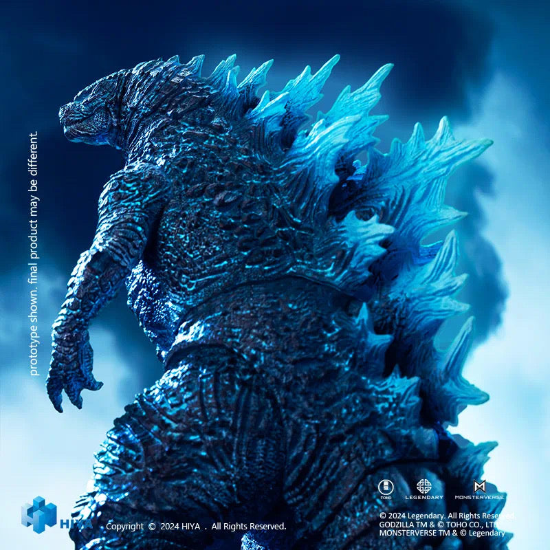 HIYA 7-inch 18cm Godzilla x Kong The New Empire Energized Godzilla Action Figure - Collectible Movie Toy for Display & Play | Perfect for Fans, Gift Giving & Home Decor