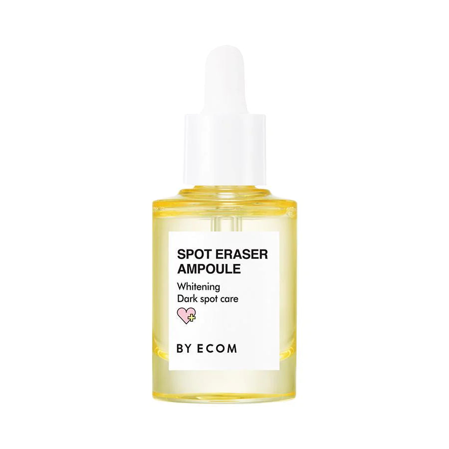 BY ECOM Spot Eraser Ampoule 30ml - Dark Spot Corrector & Brightening Serum for Face - Perfect for Acne Scar Treatment & Hyperpigmentation Care - Ideal for Daily Skincare Routine & Nighttime Use