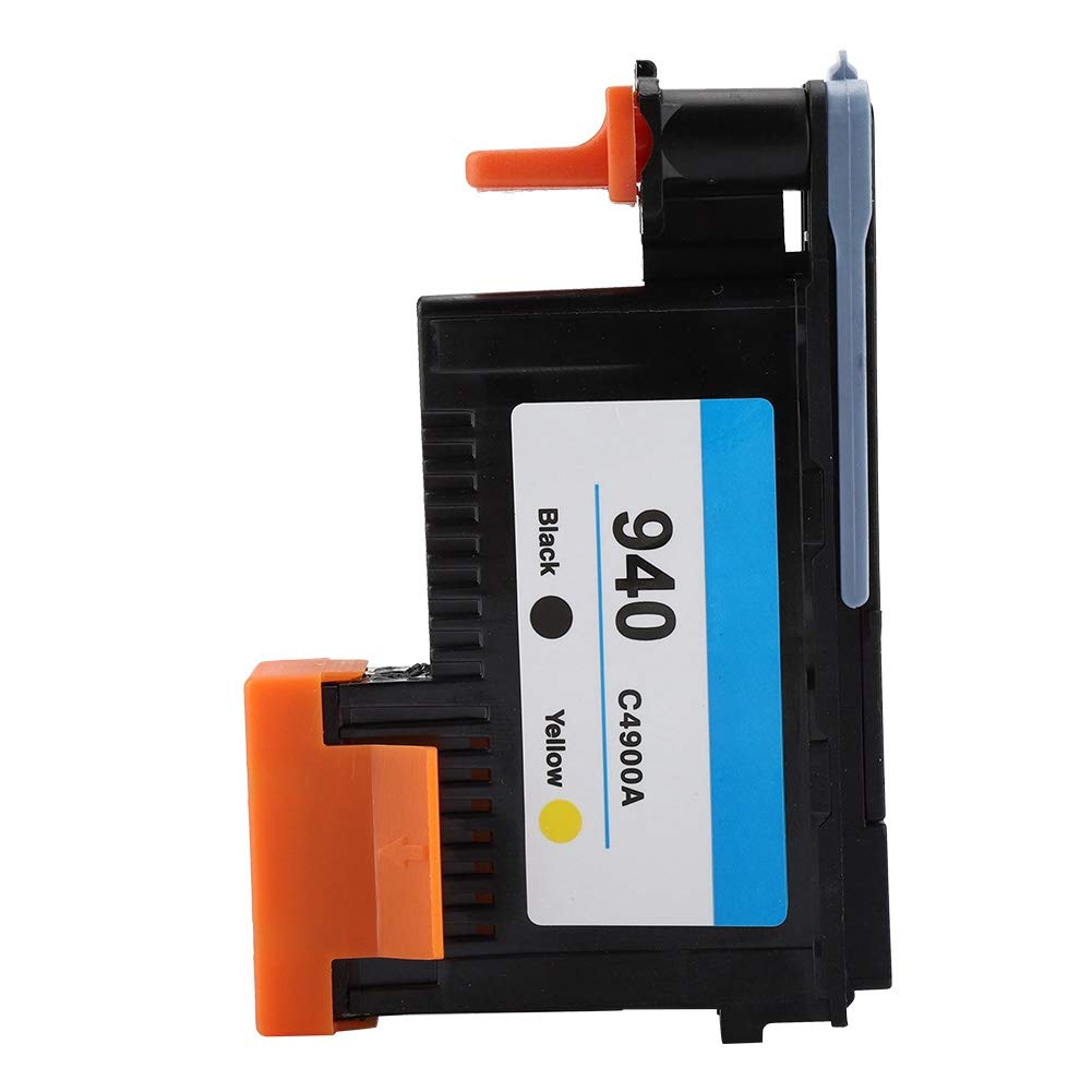 HP 940 C4900A C4901A Printheads for 8000 & 8500 Series Printers - High-Quality Black & Yellow Ink Cartridges for Smooth Printing & No Paper Jams - Ideal for Office Documents, Business Reports & High-Volume Printing
