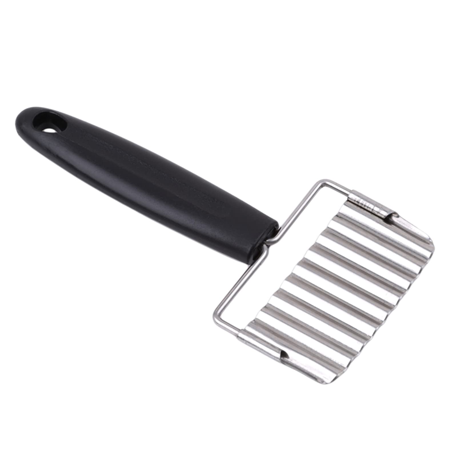 MYXP Vegetable Potato Wavy Chopper - Crinkle Cutter for French Fries & Veggies - Stainless Steel Kitchen Tool for Perfect Wavy Slices - Ideal for Salads, Snacks & Party Food Prep