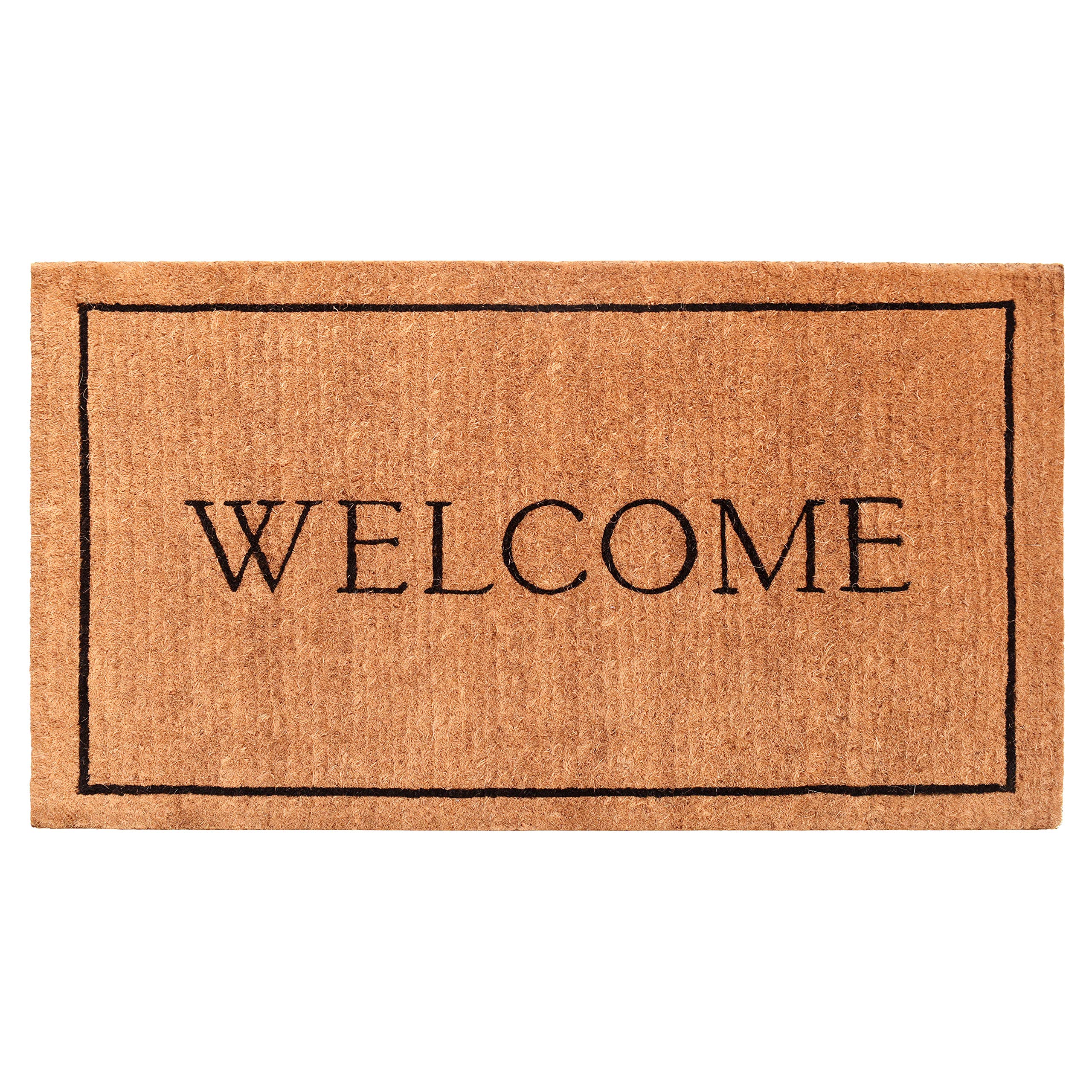 Calloway Mills AZ104813672 100% Natural Coir Doormat 3x6 Feet, 1.5