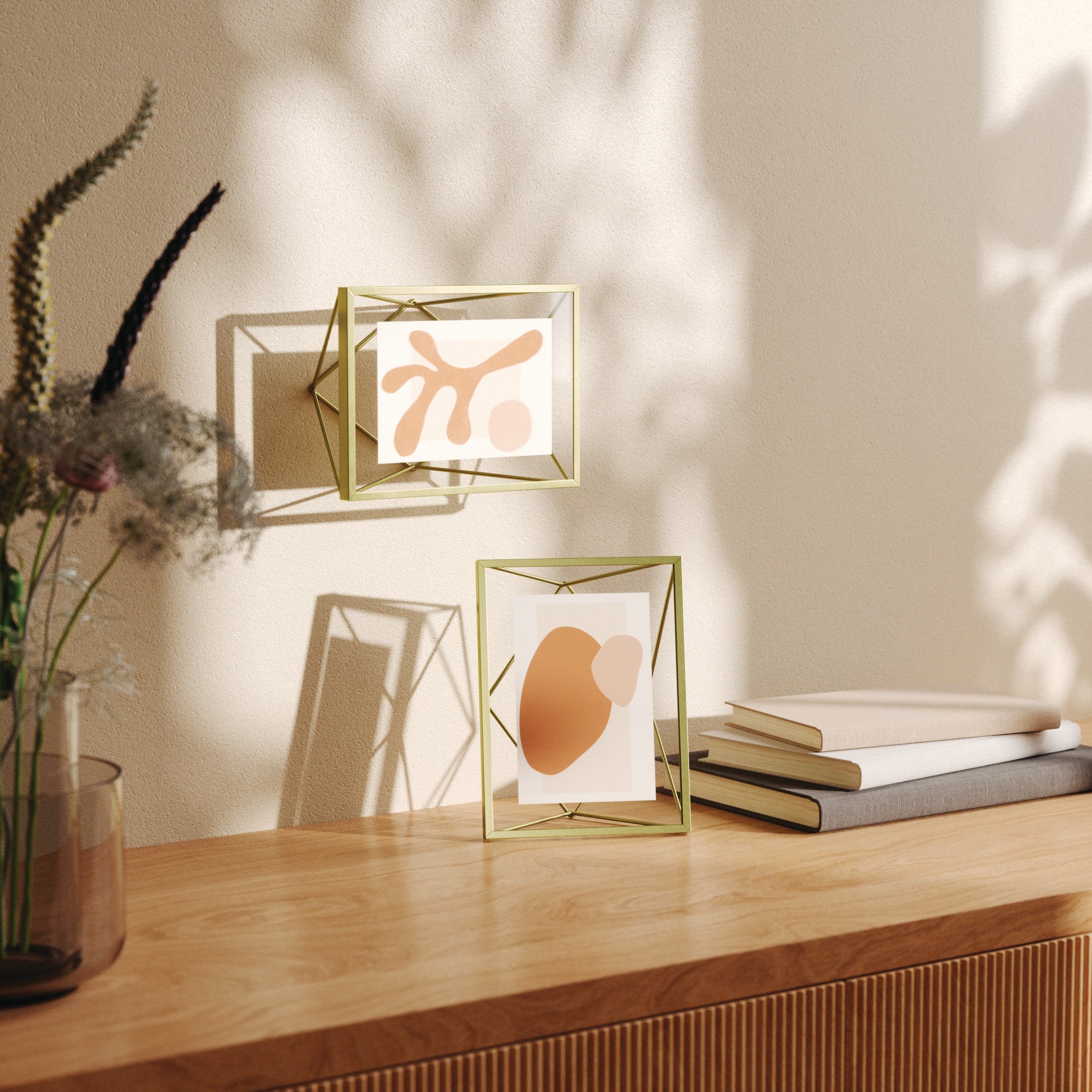 Prisma Picture Frame - Elegant Modern Photo Display for Wall & Tabletop - Perfect for Home Decor, Office, and Gift Giving