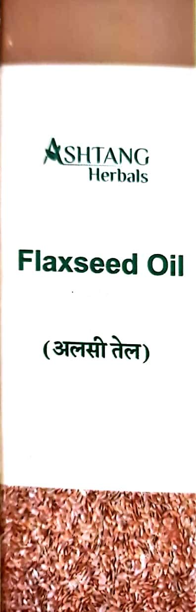 Organic Flaxseed Oil 100ml - Cold Pressed, Rich in Omega 3,6,9 - Perfect for Salad Dressing, Smoothies & Skin Care