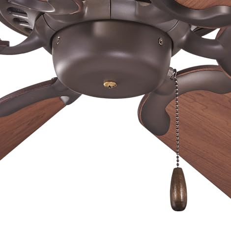 Minka-Aire F562-ORB Supra 32 Inch Ceiling Fan with Pull Chain - Oil Rubbed Bronze Finish - Perfect for Bedroom, Living Room & Outdoor Covered Patios