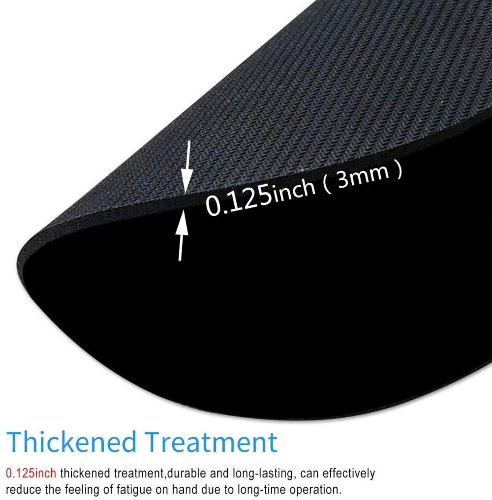 Sunflower on Black Round Non-Slip Rubber Mouse Pad - Cute Office & Laptop Computer Desk Accessory with Custom Design - Perfect for Work, Gaming & Home Decor