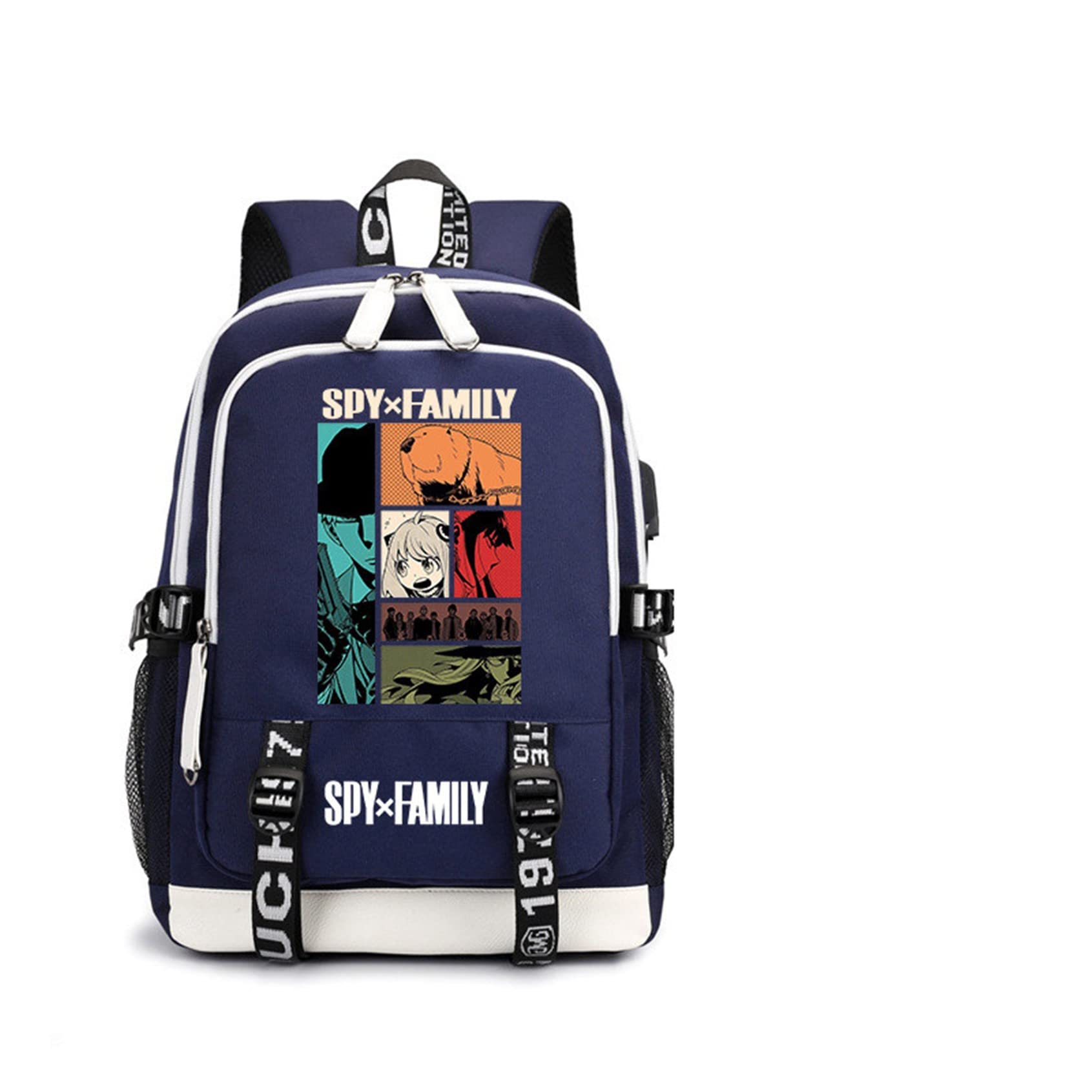 **ISaikoy Anime Spy x Family Backpack - Stylish Shoulder Bag for School, Travel & Daily Use - Lightweight Bookbag & Daypack (Style B10) - Perfect for Fans, Students & Commuters**