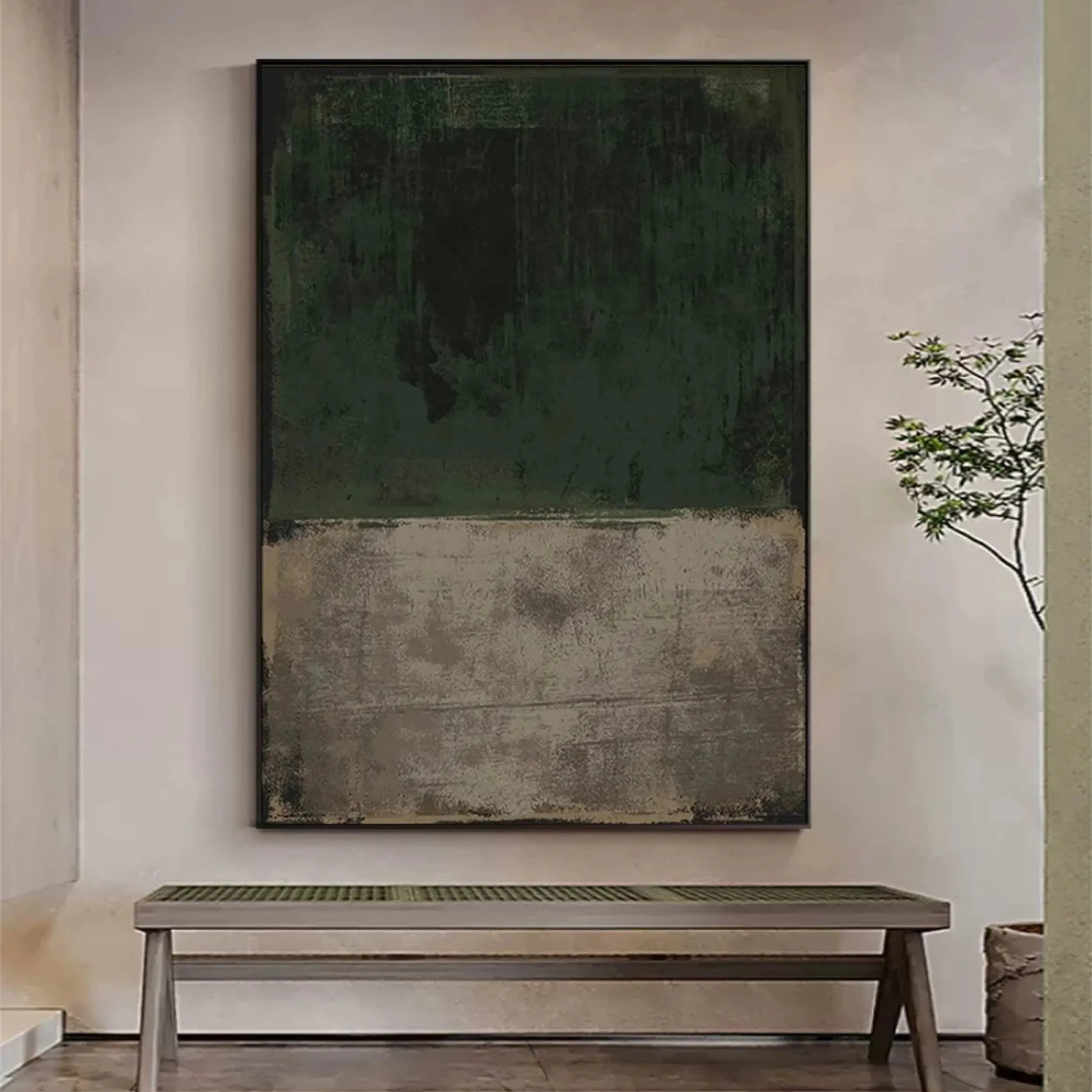 Abstract Painting #AB 106 - Modern Wall Art for Living Room, Bedroom & Office Decor | Large Canvas Artwork for Home & Office