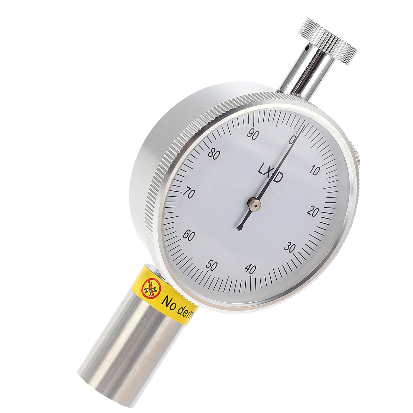 LX-D-1 Shore Hardness Tester 0N-44.5N - Portable Durometer for Glass, Plastic & Rubber - Dial Indicator Hardness Measuring Gauge - Perfect for Quality Control in Manufacturing & Material Testing Labs