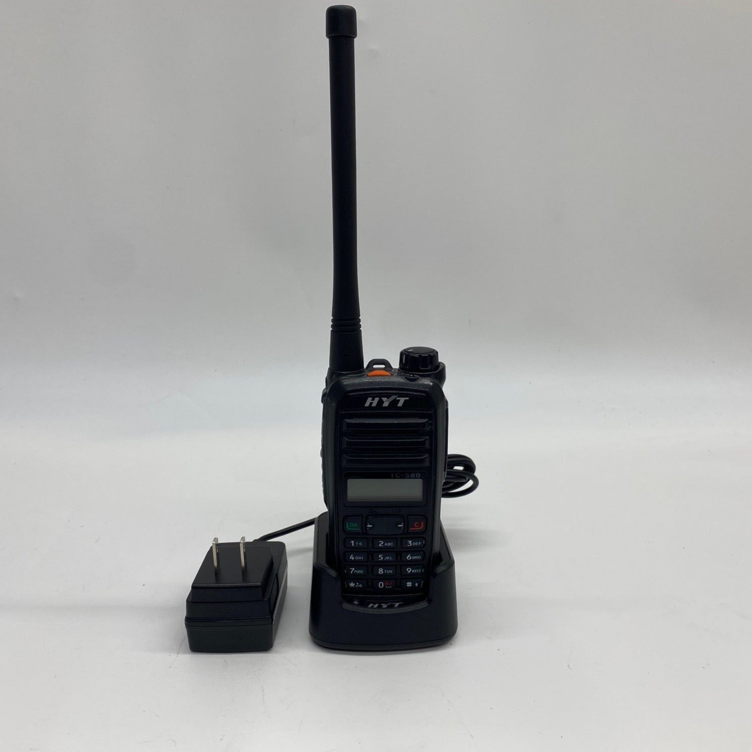 Hytera TC580V VHF Portable Two-Way Radio - Long Range Communication for Outdoor Adventures, Construction Sites & Emergency Response