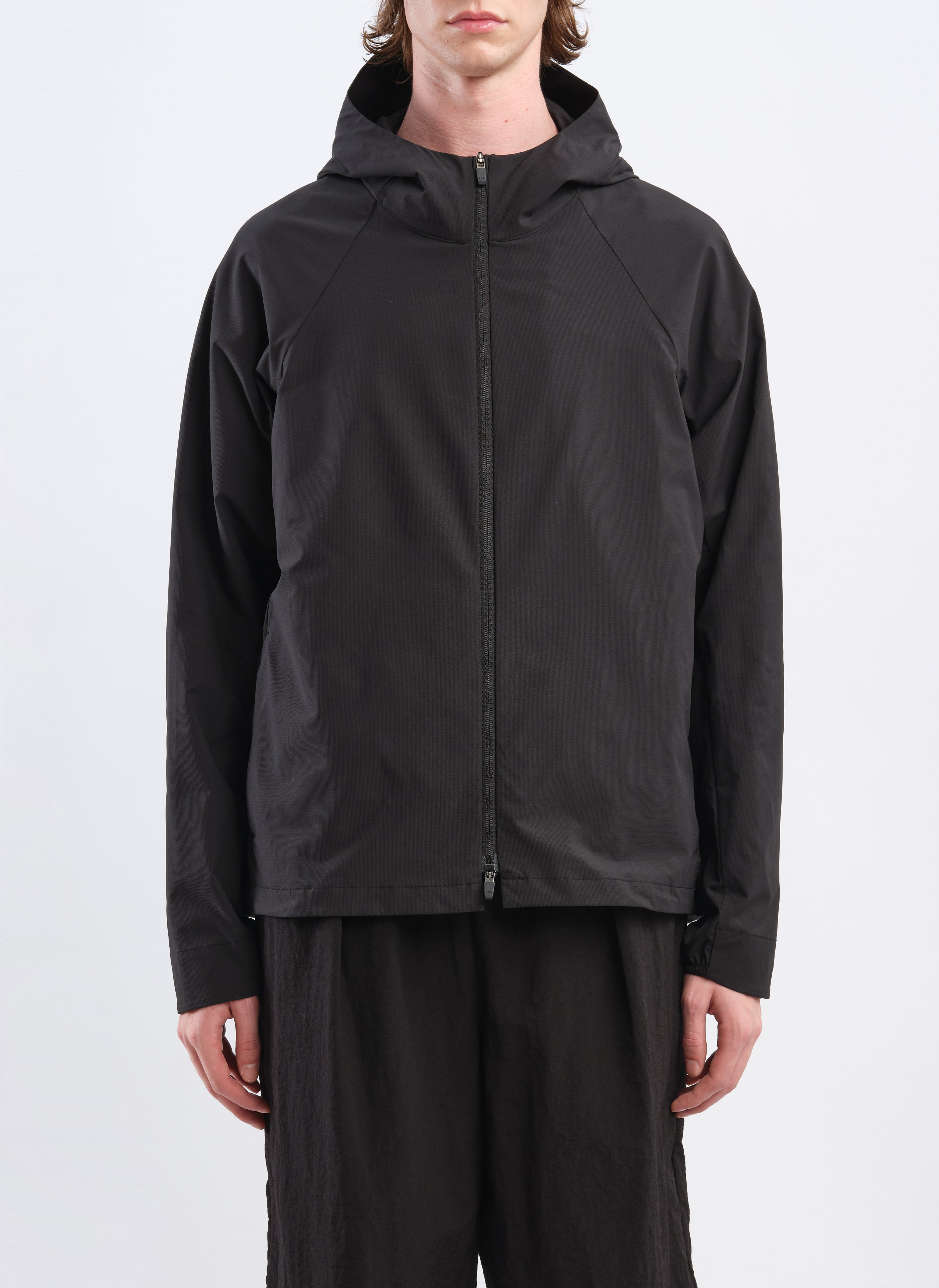 Business Pack Hooded Zipped Jacket for Men & Women - Lightweight Waterproof Windbreaker for Office, Travel & Outdoor Activities