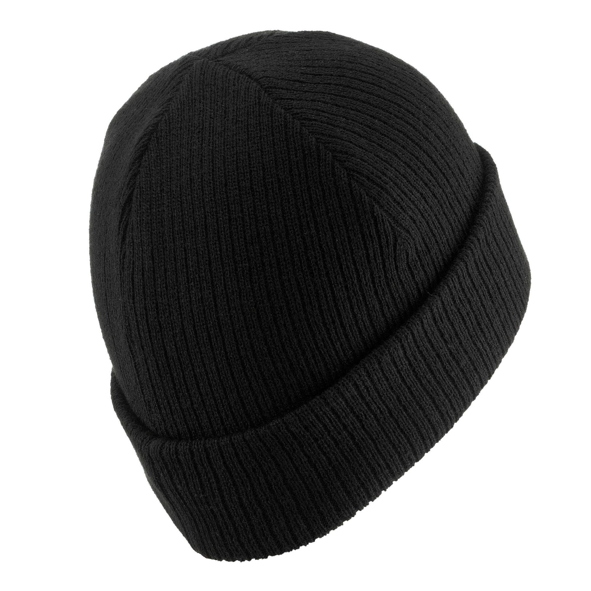Wedze Fisherman Knit Beanie - Warm Winter Hat for Men & Women - Soft Acrylic Wool Blend - Perfect for Skiing, Hiking & Outdoor Activities
