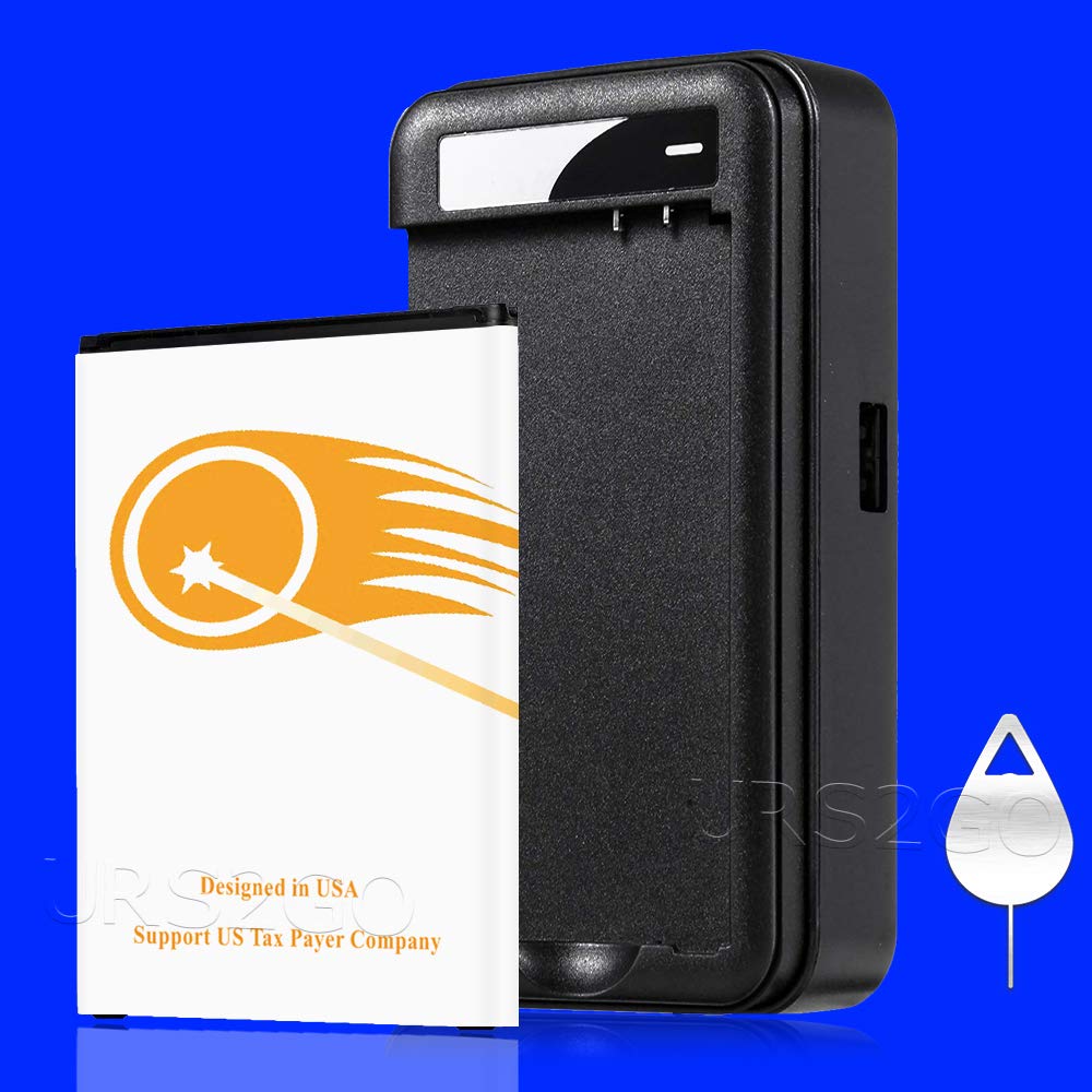 4400mAh Replacement Battery for LG Stylo 3 LS777 - Compatible with Boost Mobile/Virgin Mobile/Sprint - Includes USB/AC Charger & SIM Pin Tool - Perfect for Travel, Work & Emergency Power Backup