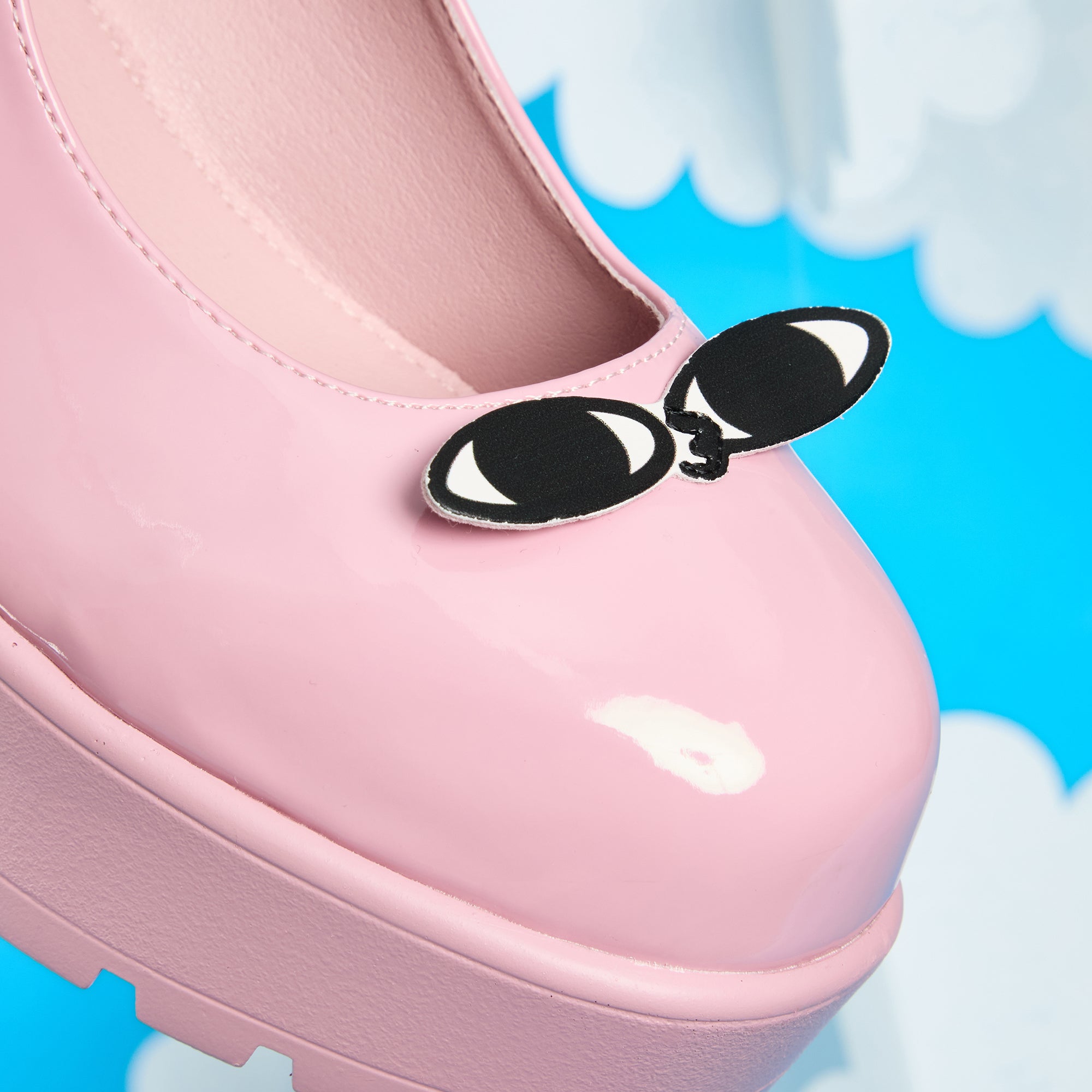 Tira Ketnipz Mary Janes Shoes - 'Frick I'm Sick Edition' Cute Cartoon Character Slip-Ons for Women & Teens - Perfect for Cosplay, Casual Wear and Gift Giving