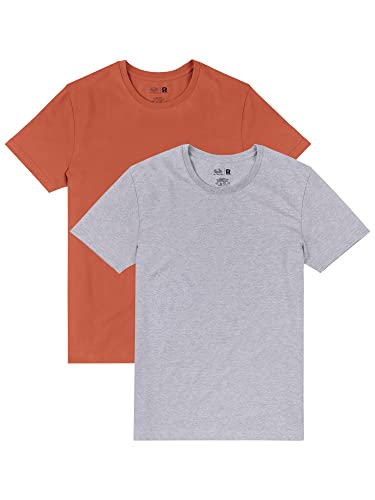 2 Pack - Mars Red/Grey Heather