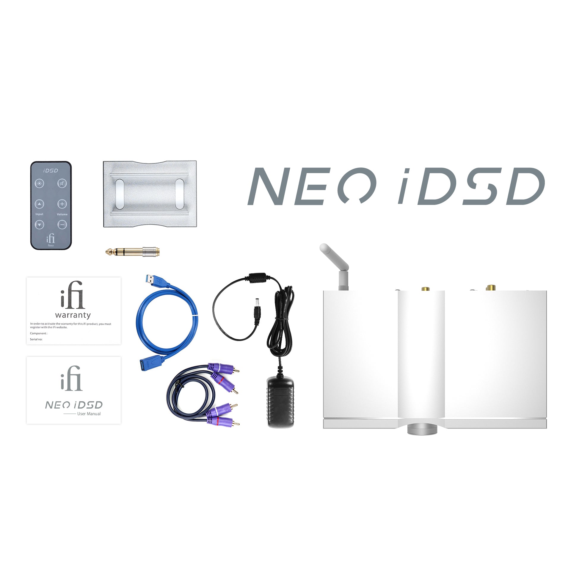 iFi NEO iDSD HD Bluetooth DAC & Headphone Amplifier - High-Resolution Audio for Home & Studio Use