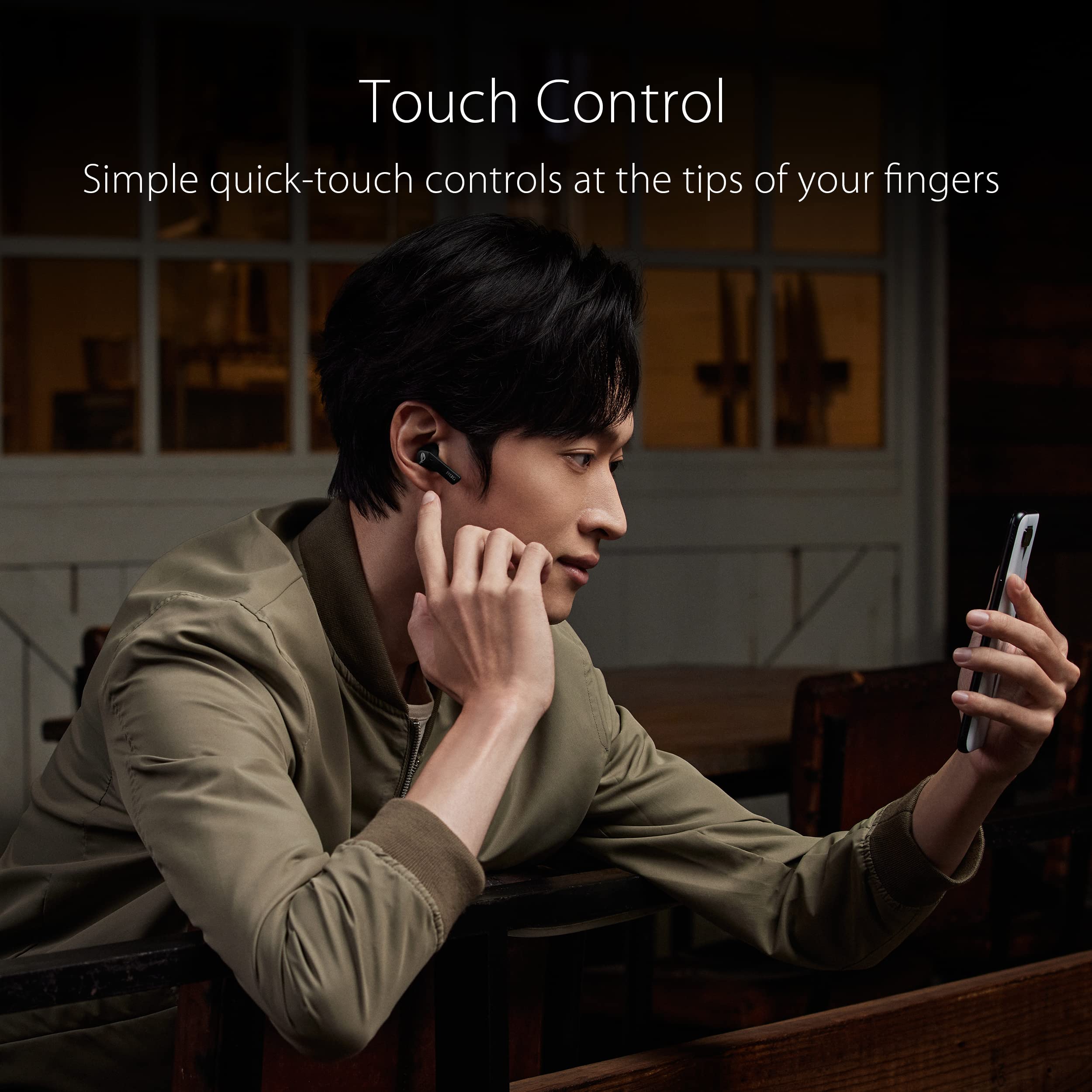 ASUS ROG Cetra True Wireless Gaming Earbuds - Low-Latency Bluetooth, ANC, 27H Battery for Mobile Gaming