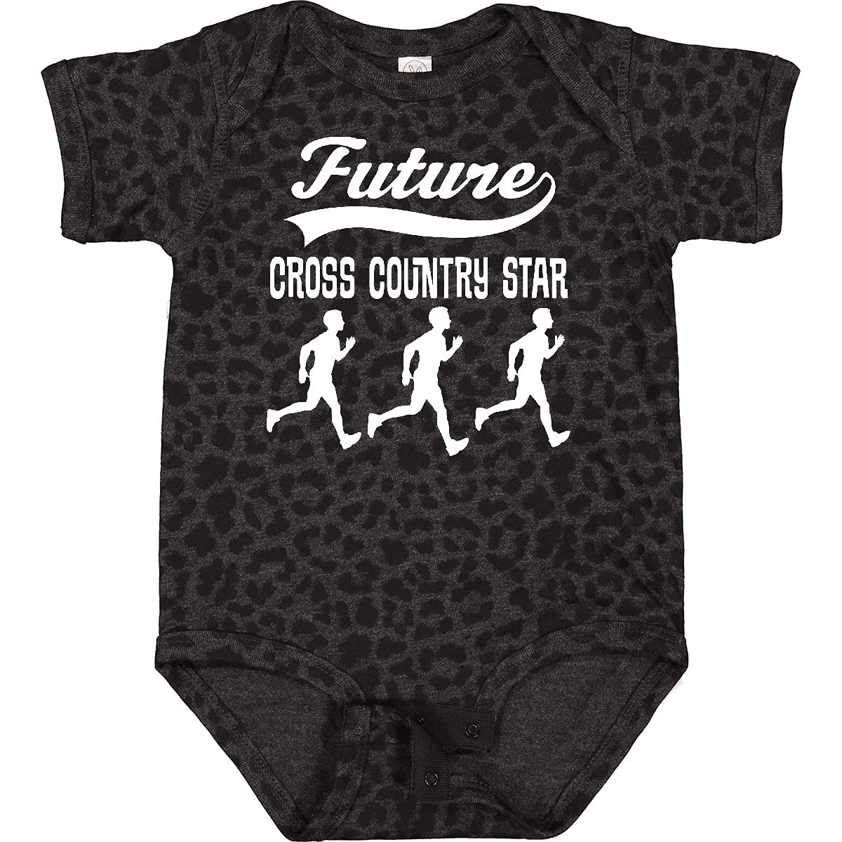 Inktastic Future Cross Country Star Sports Baby Bodysuit - Soft Cotton Infant Onesie for Running & Athletic Kids - Perfect for Training, Races & Sports Events