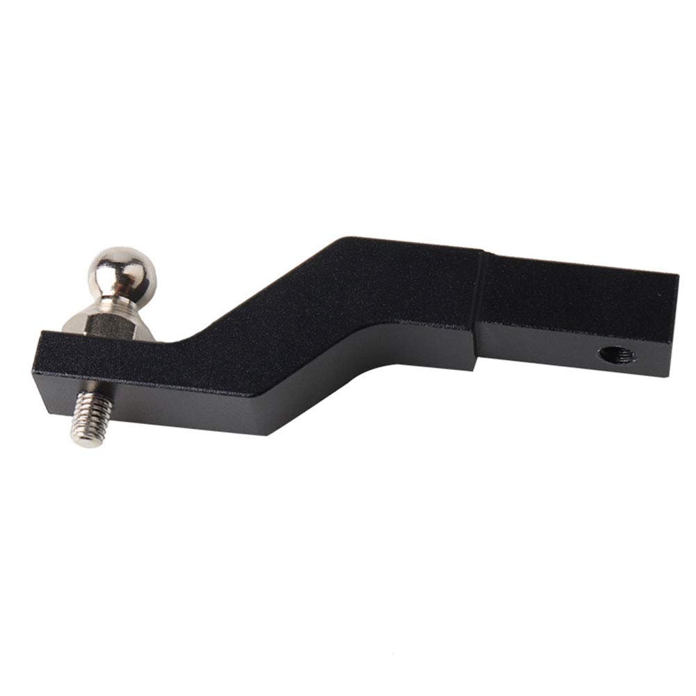 TRX4 RC Rock Crawler Tow Hook - Black Aluminum Alloy for 1:10 Scale Toy Car Accessories