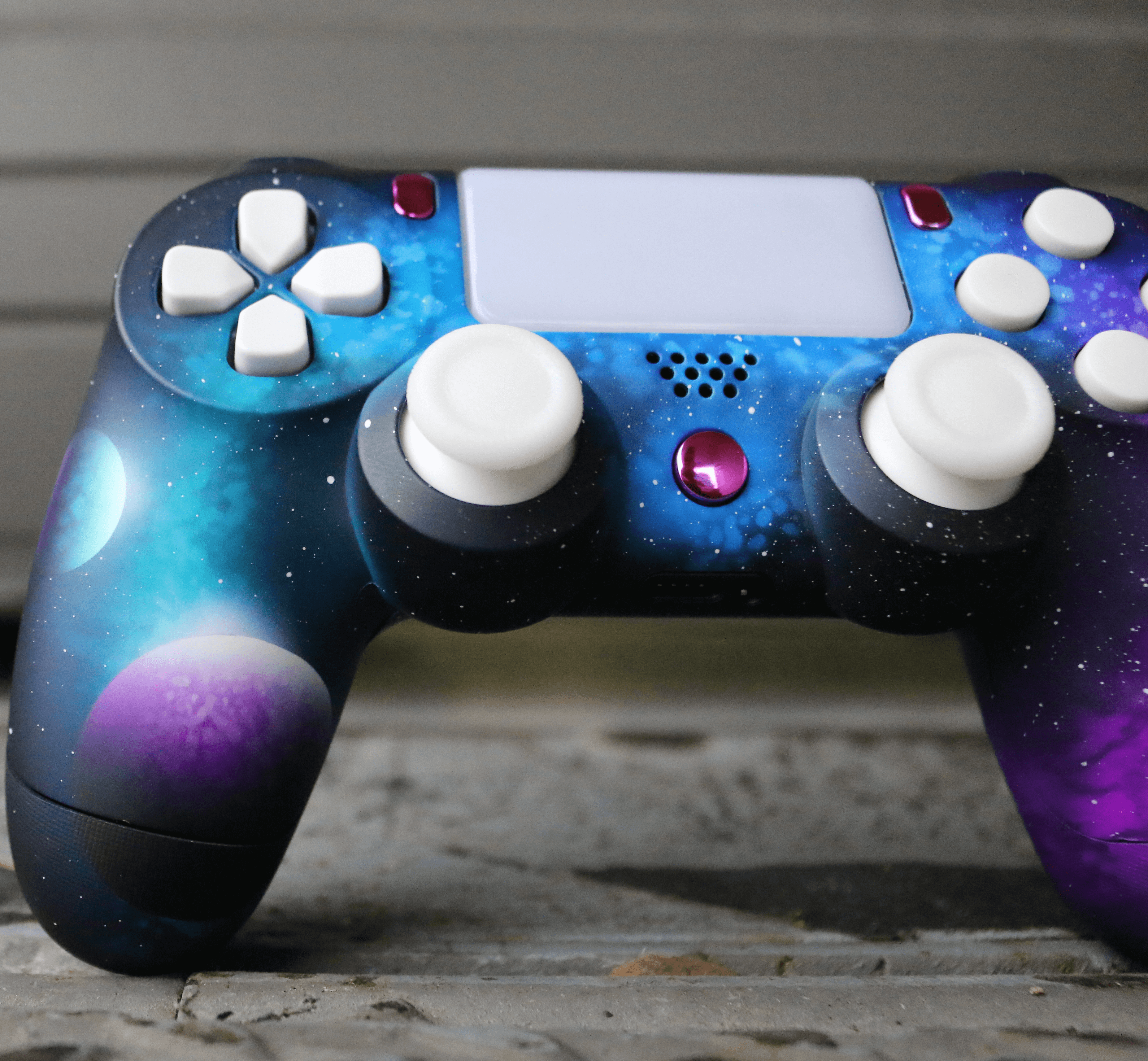 Custom PS5 Controller - Celestial Design with 24-Hour Battery Life | Perfect for Gaming, Streaming & Competitive Play