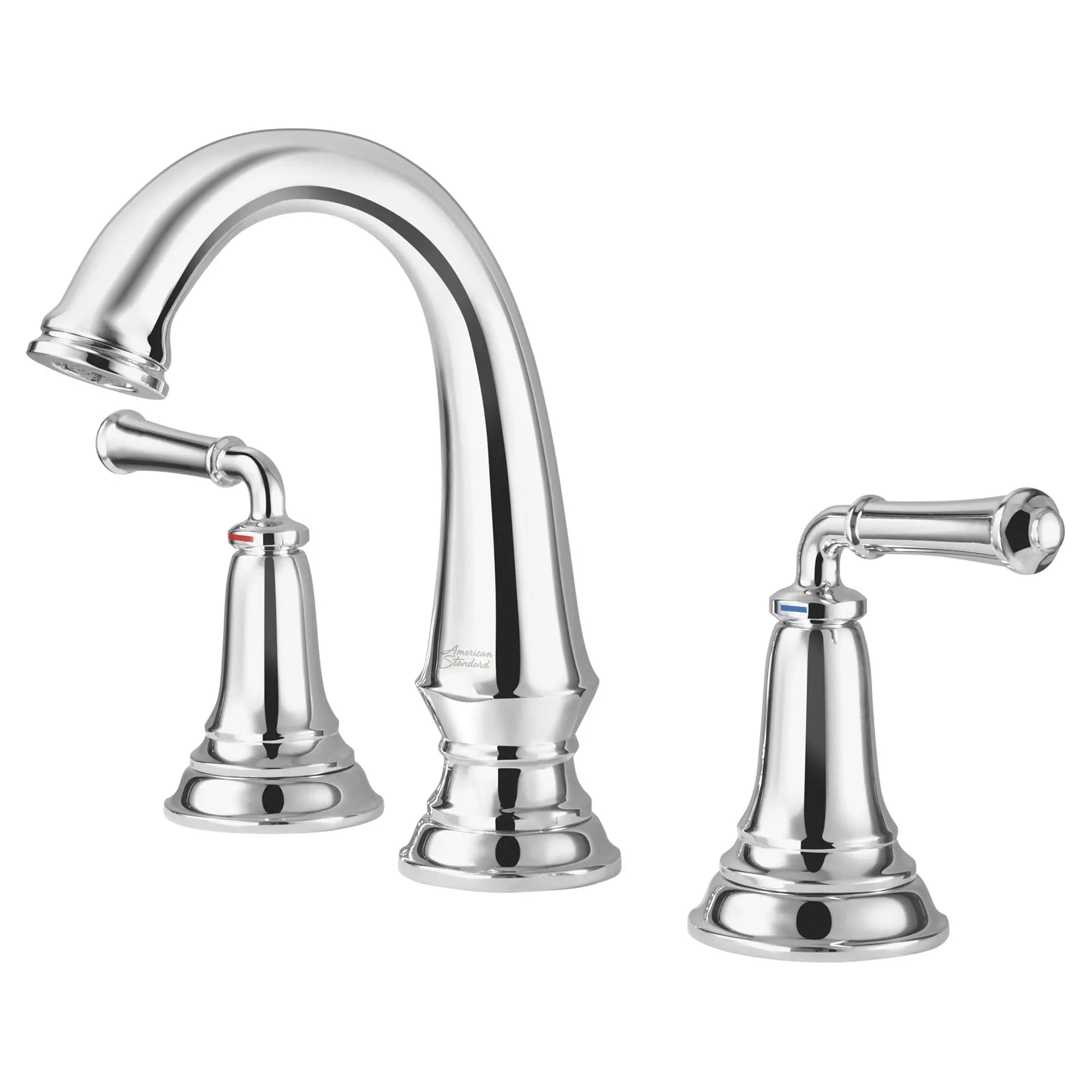 Delancey® 8 Inch Widespread 2 Handle Bathroom Faucet - 1.2 GPM/4.5 LPM Water-Saving Design with Lever Handles - Perfect for Modern Bathroom Vanities and Powder Rooms