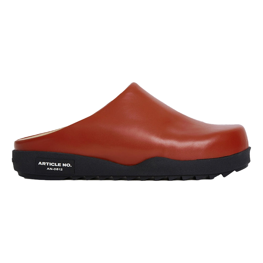 Vagabond Calf Leather Brick Red Mule - Comfortable Slip-On Shoes for Women | Perfect for Casual Outfits, Office Wear & Summer Fashion