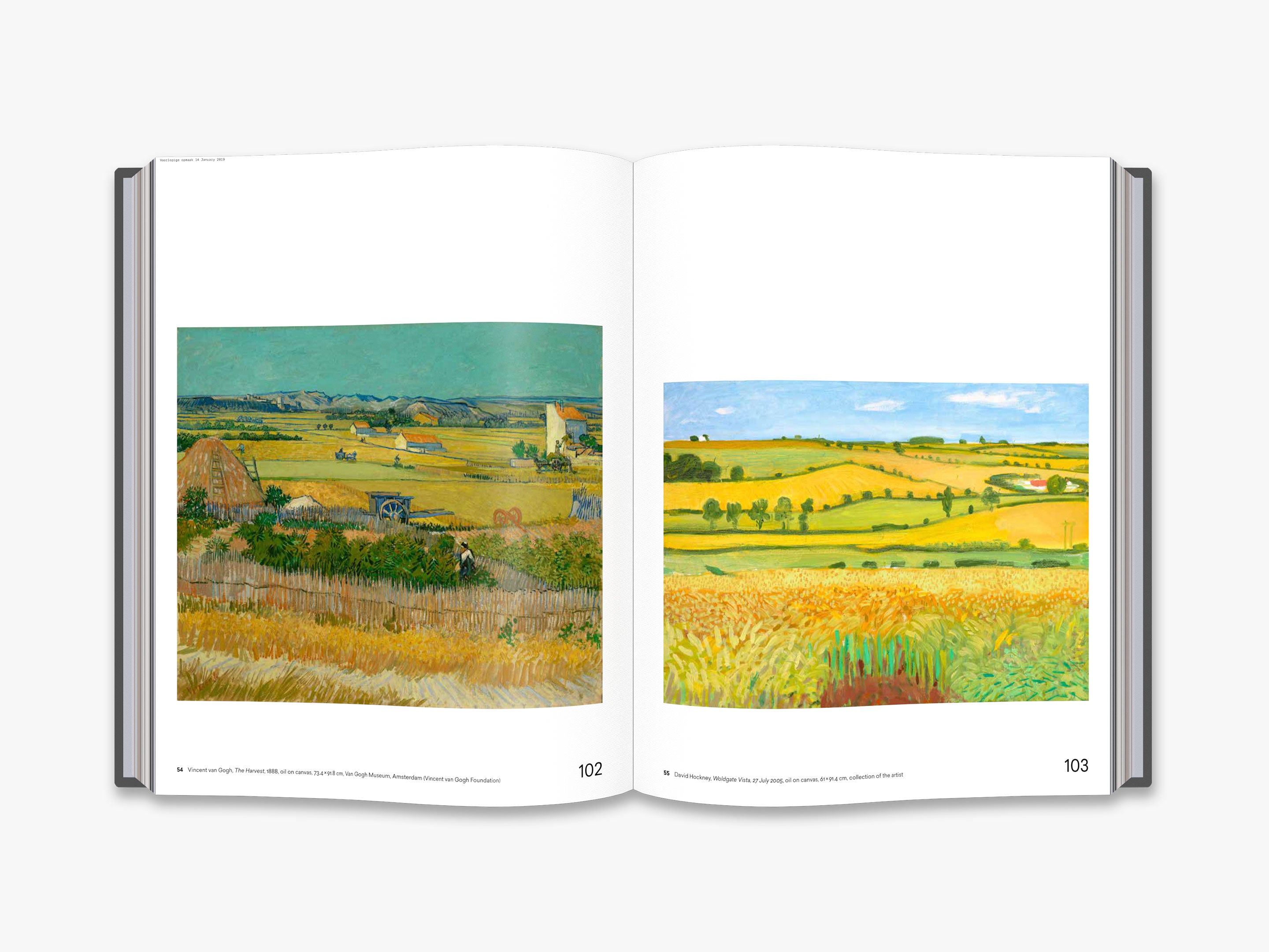 Hockney – Van Gogh: The Joy of Nature Art Book | Famous Landscape Paintings Collection | Perfect for Art Lovers, Home Decor & Gift Ideas