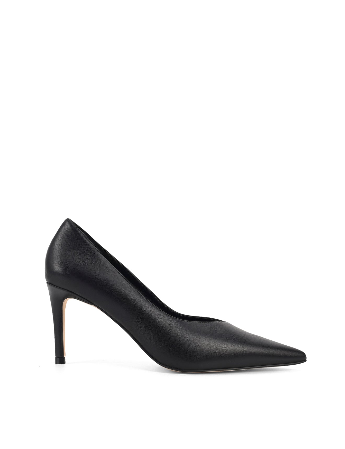 Zulu Full Pumps Black Leather Women's Fashion Shoes - Perfect for Office, Party & Evening Wear