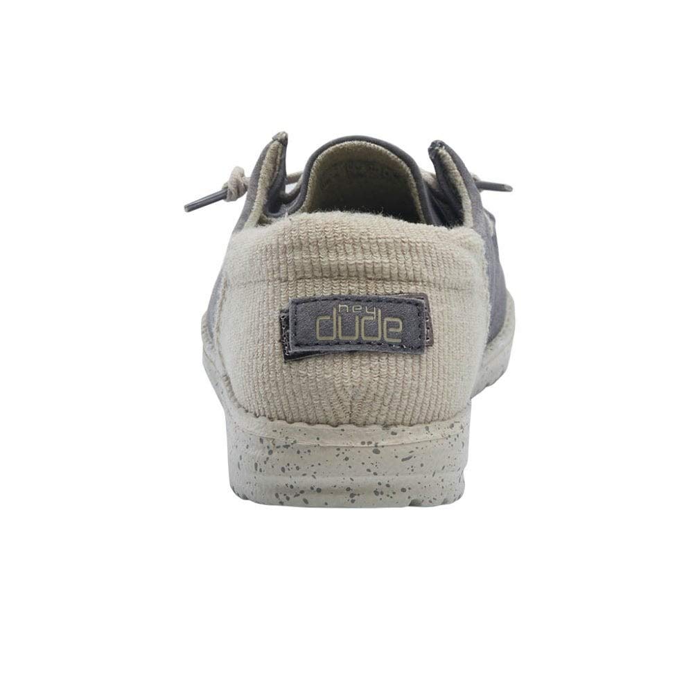 Hey Dude Women's Wendy Suede Dark Grey Slip-On Loafers - Size 5 | Comfortable Lightweight Casual Shoes for Women | Perfect for Walking, Travel & Everyday Wear