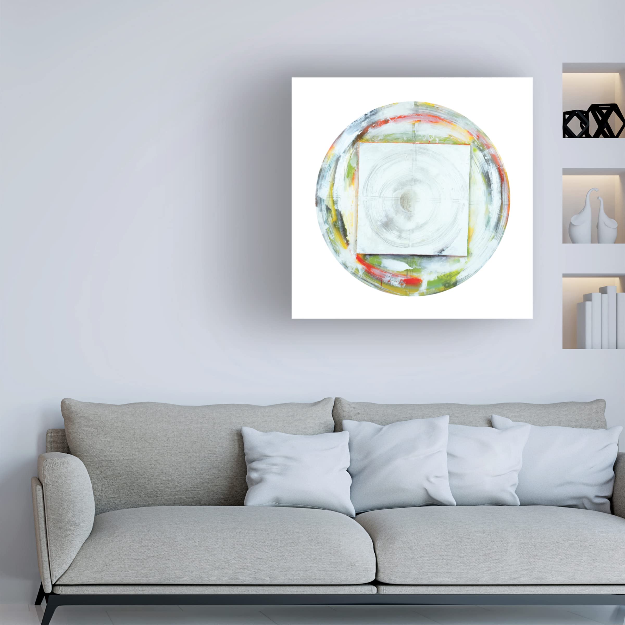 Bellissimo Art 'Galileo's Assistant X' Canvas Wall Art Print - Premium Gallery Wrapped Modern Home Decor for Living Room, Bedroom & Office
