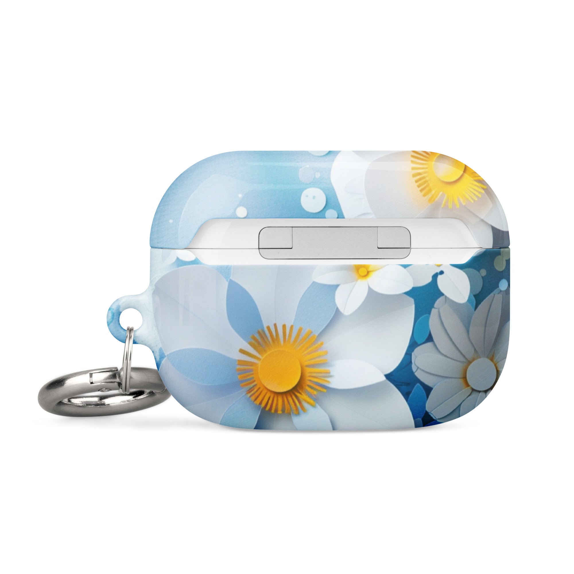 Premium Daisy Sky AirPods Case - Shockproof & Scratch-Resistant Cover for AirPods 1/2/3/Pro - Cute Floral Design Protective Case for Gym, Travel & Everyday Use
