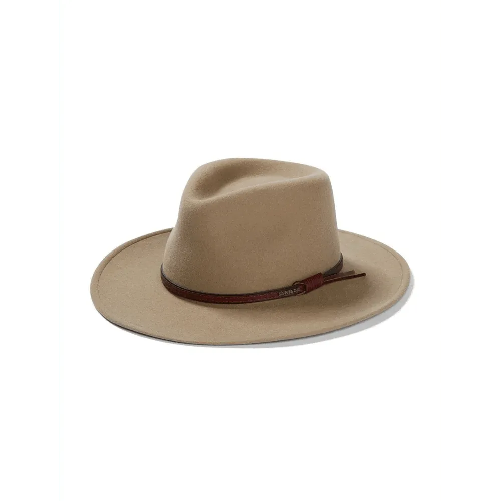 Stetson Bozeman Soft Wool Felt Cowboy Hat for Men - Western Style Rancher Hat with Wide Brim - Perfect for Rodeo, Country Music Festivals & Outdoor Adventures