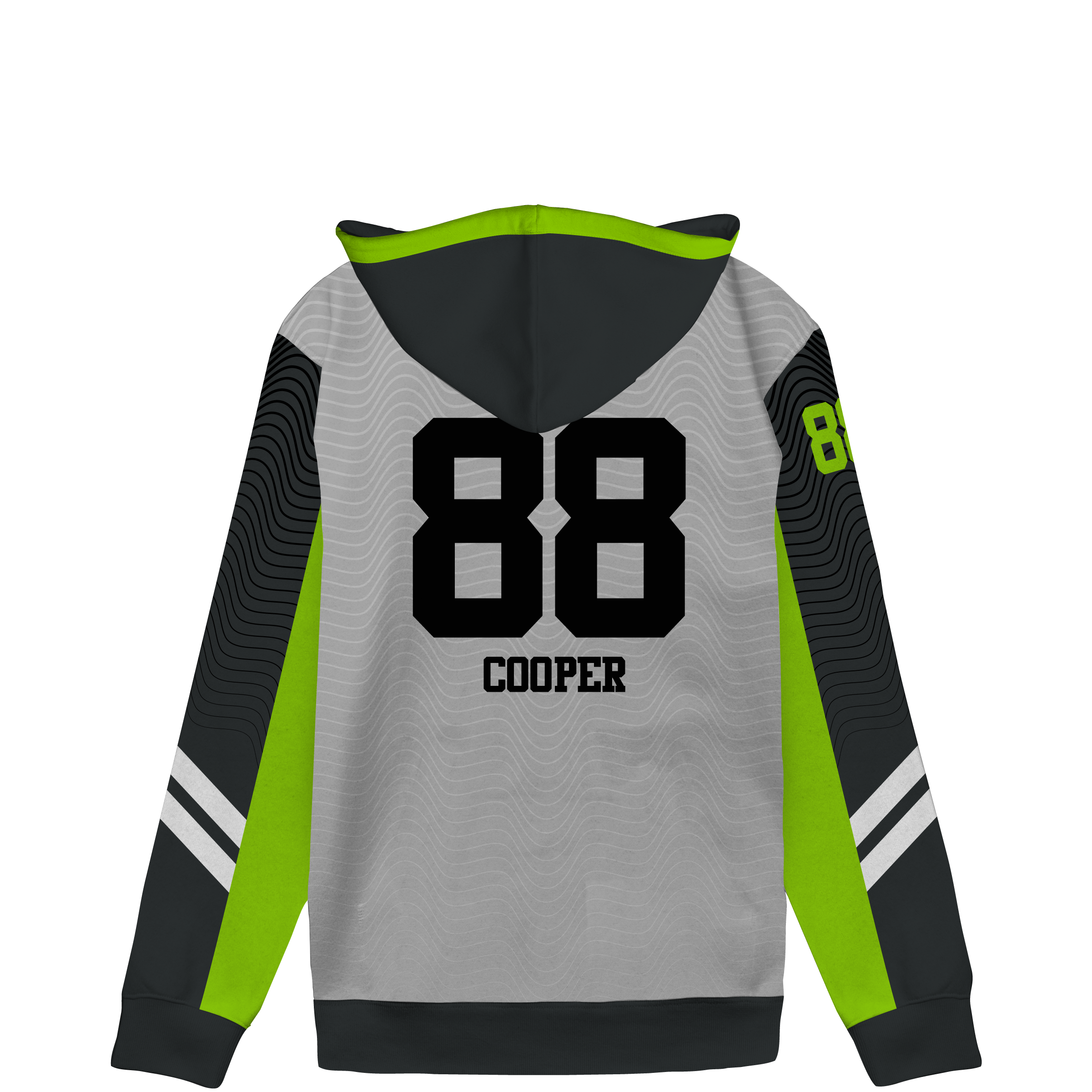 Custom Sublimated Hoodie - Design Code 132 | Full Color Print Unisex Pullover | Perfect for Sports Teams, Gyms & Streetwear Fashion