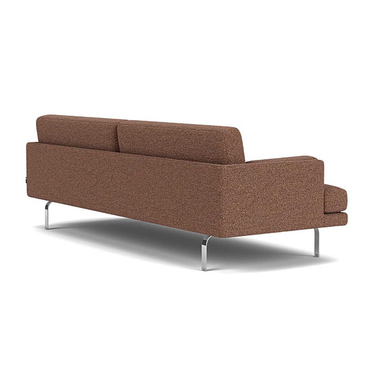 Ernest Boucle 3-Seater Sofa - Modern Upholstered Living Room Couch for Small Spaces, Comfortable Sectional Sofa for Apartments, Dorm Rooms & Cozy Home Decor