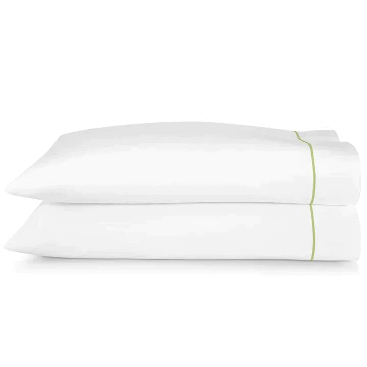 Luxury Embroidered Percale Pillowcases Set of 2 - 100% Cotton Hotel Quality Bedding for Ultimate Comfort - Perfect for Master Bedroom, Guest Room & Home Decor