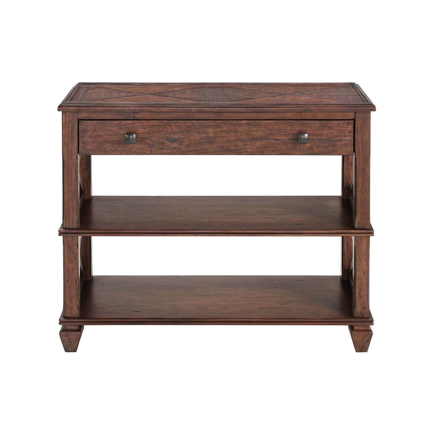 Alaterre Stockbridge 4-Piece Wood Living Room Furniture Set - 45