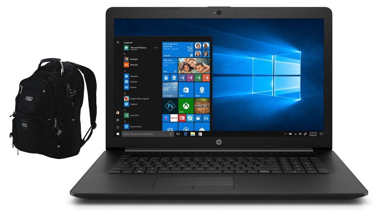 HP 17-by3613dx Laptop - Intel i5-1035G1 Quad-Core, 16GB RAM, 1TB SSD, 17.3