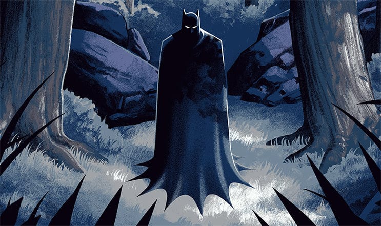 Batman: The Animated Series Tyger Tyger Variant Screen Printed Poster - Limited Edition DC Comics Wall Art for Home Decor, Office & Gaming Room