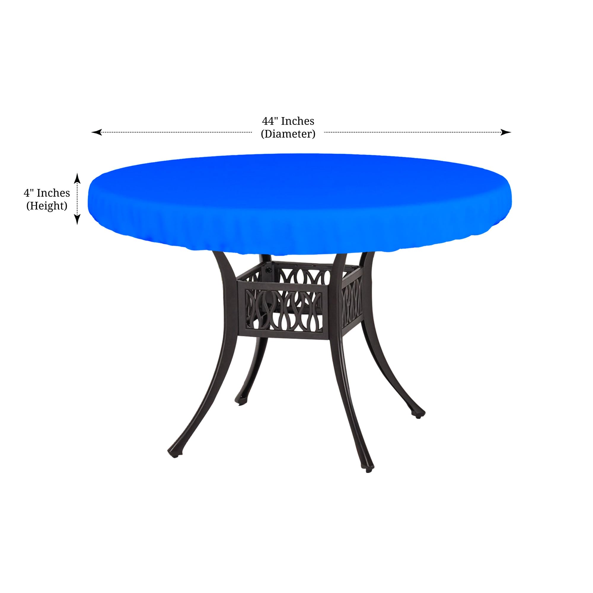 Heavy Duty 18 Oz Waterproof UV Resistant Outdoor Table Cover - 44