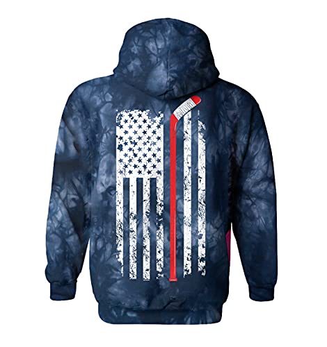 Navy Tie Dye - Back Print