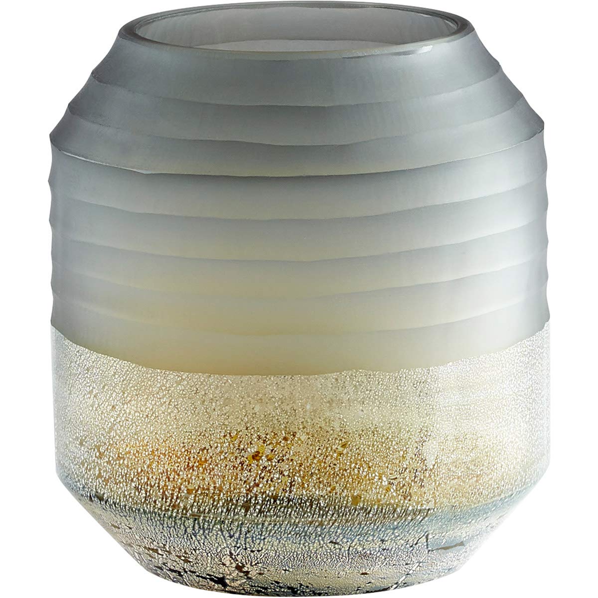 Cyan Design 11102 Alchemy 9 Inch Small Vase - Elegant Home Decor for Centerpieces, Wedding Decorations & Tabletop Displays