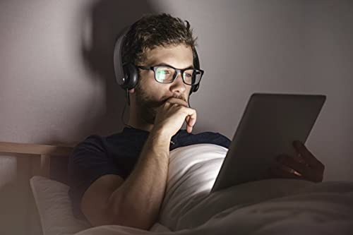 Stylish Blue Light Blocking Glasses for Women & Men - Anti Eye Strain Computer Glasses for Work, Gaming & Screen Time